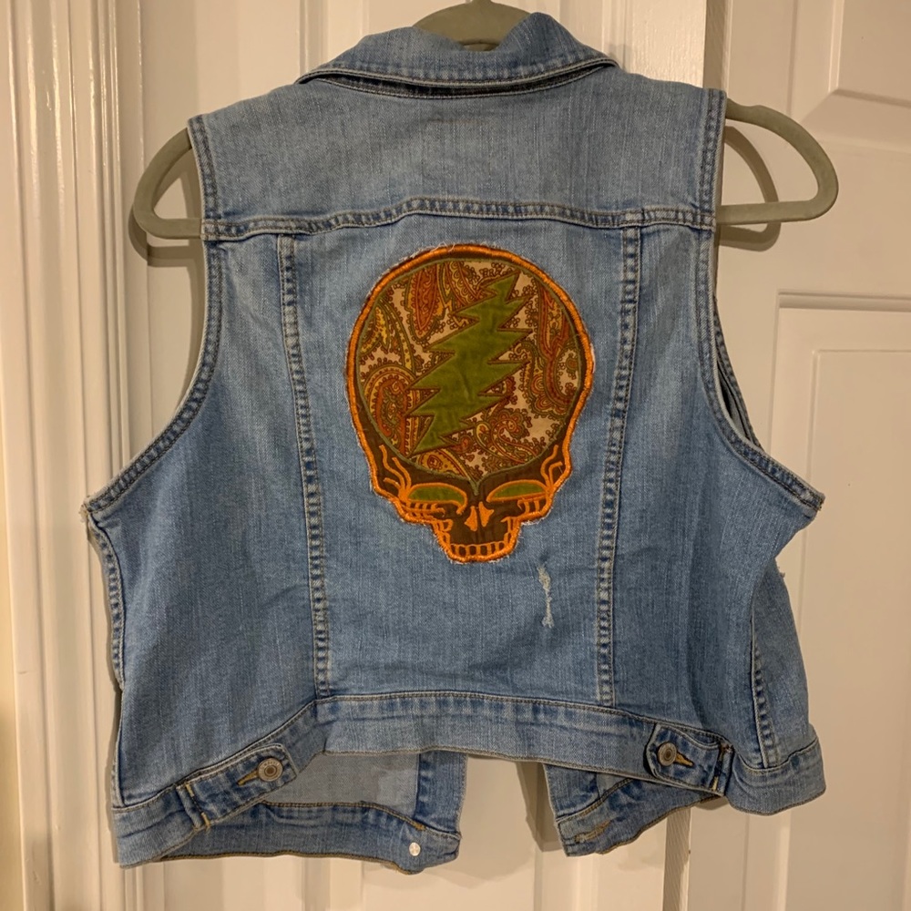 GD denim vest! ⚡️